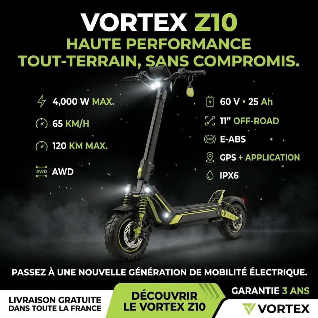 VORTEX Z10 2x2 connectée via une application. - détail 11